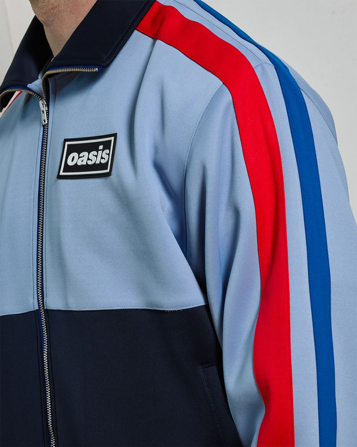 Pleasures X Oasis - Forever Track Jacket - Powder Blue