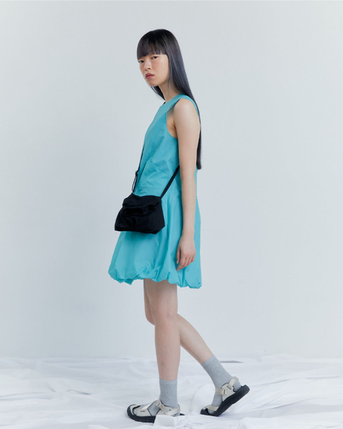 Blooming Cross Bag - Black