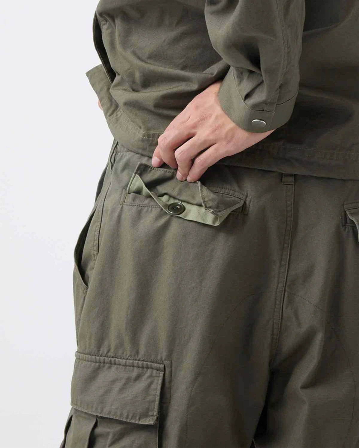 Trooper 6P Trousers Cotton Ripstop - Olive