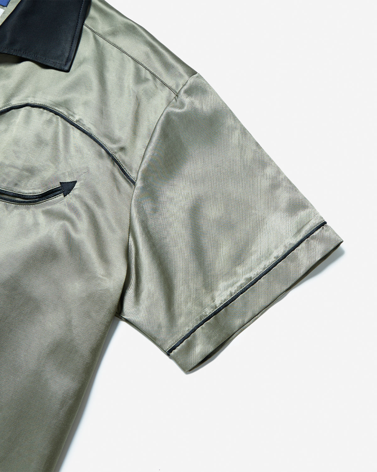 Made in Japan - Weaver Bowling Shirt - Gold/Black