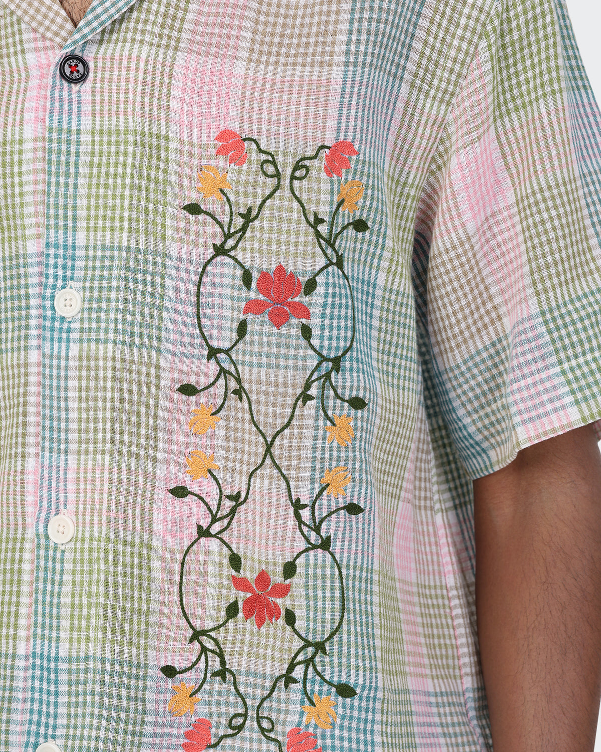 Ronen - Over Sized Camp Collar SS Shirt - Multi
