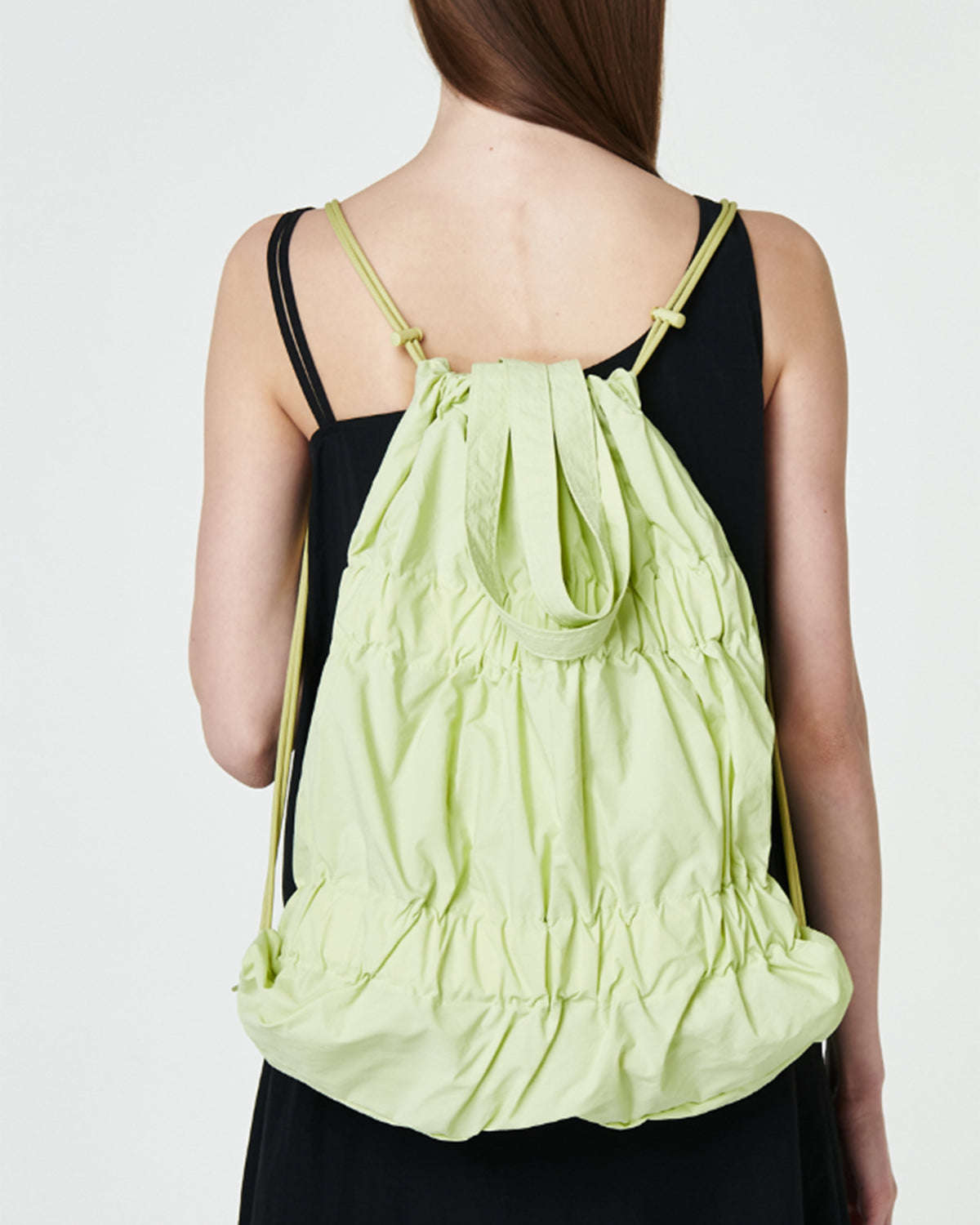 Tiered Banding Backpack - Lime Lemon