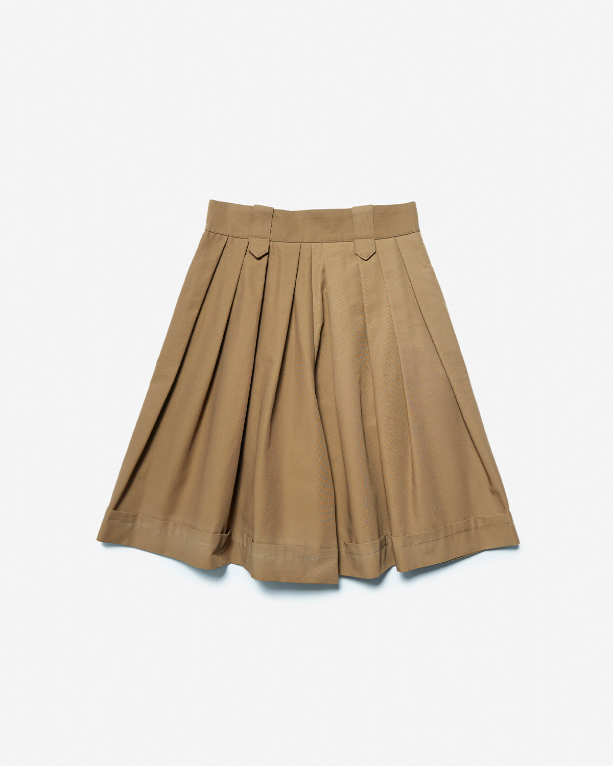 Tuck Culottes - Brown
