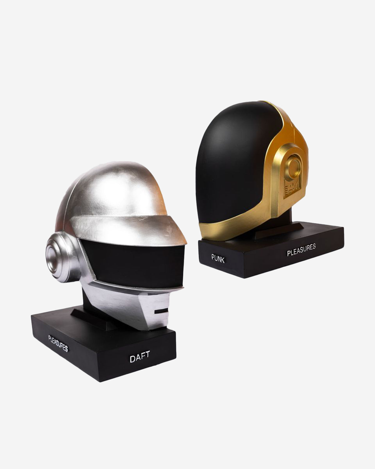 Helmets Bookend - Metallic