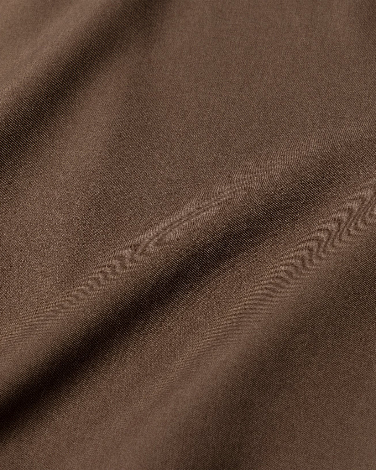 WR PL ST. Band Collar Shirt - Brown