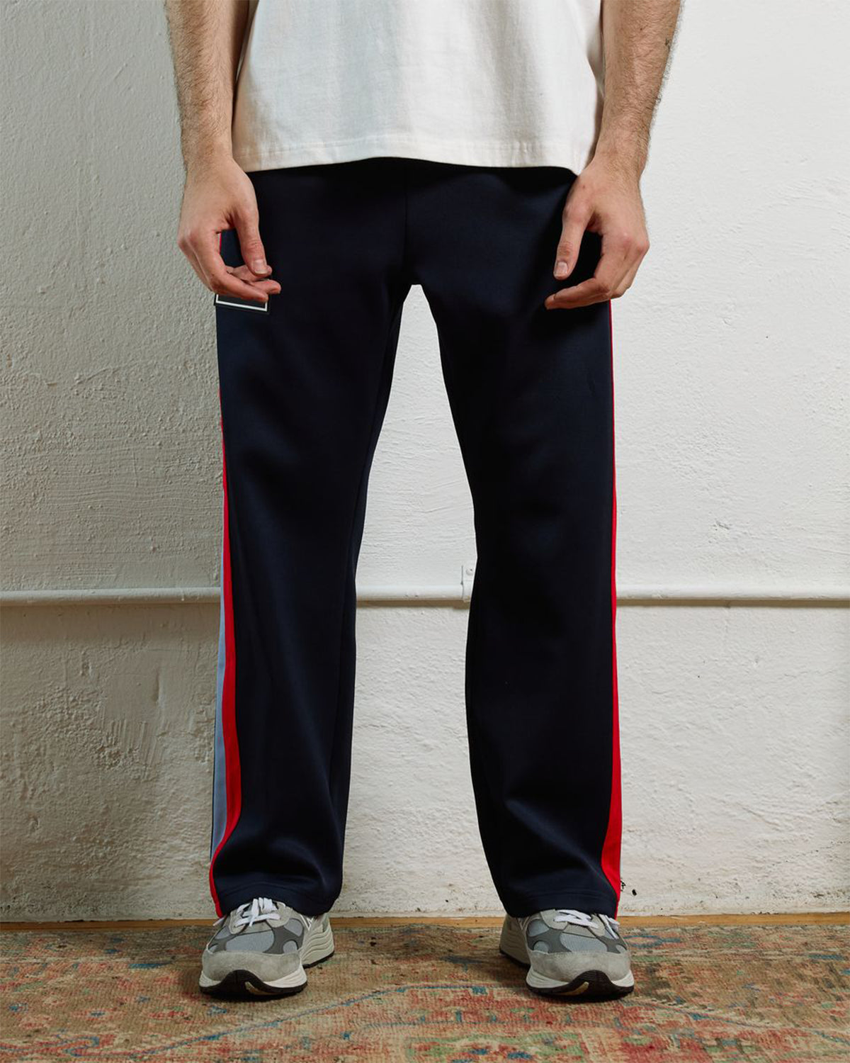 Pleasures X Oasis - Forever Track Pants - Navy