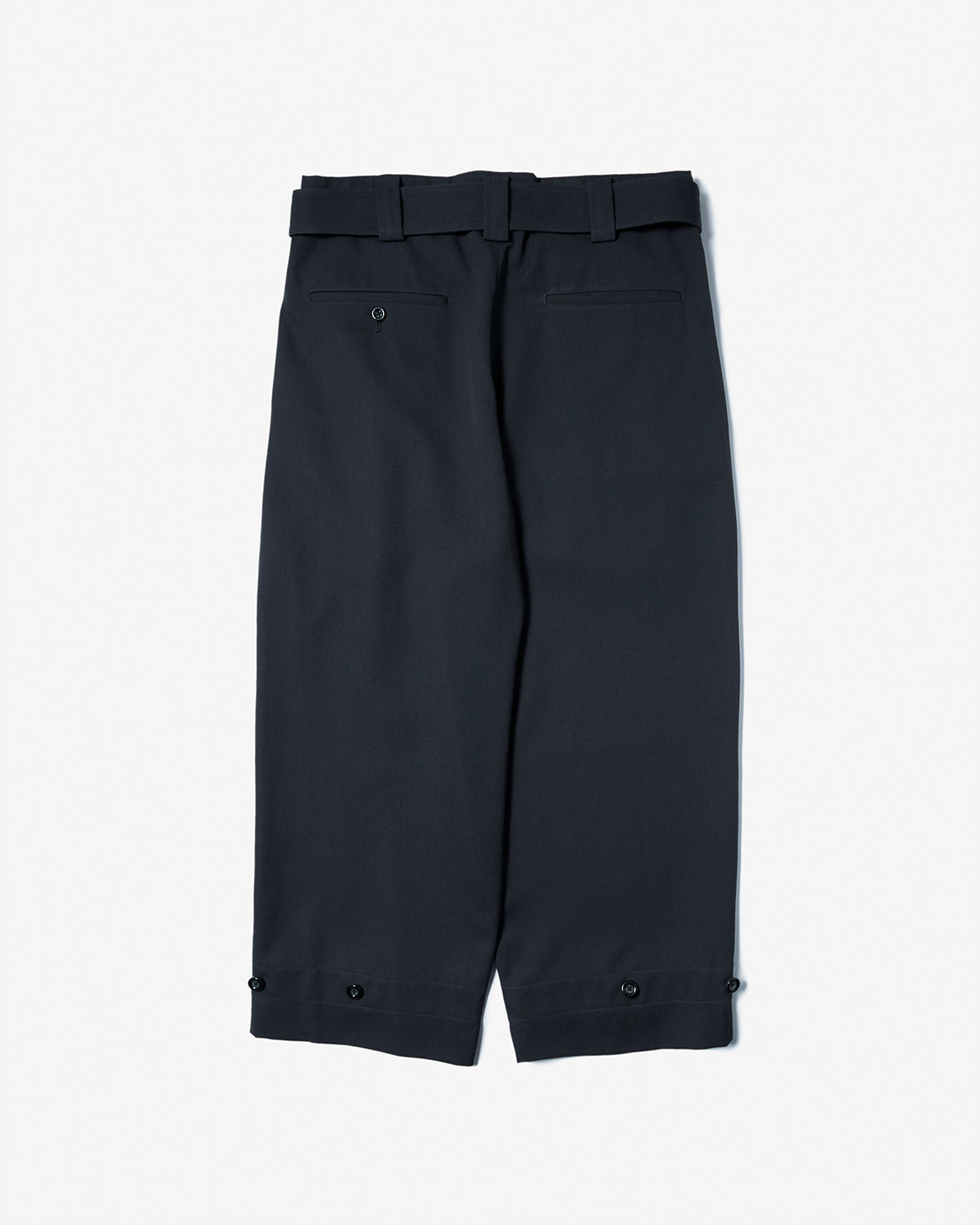 Tab Belt Pant - Black