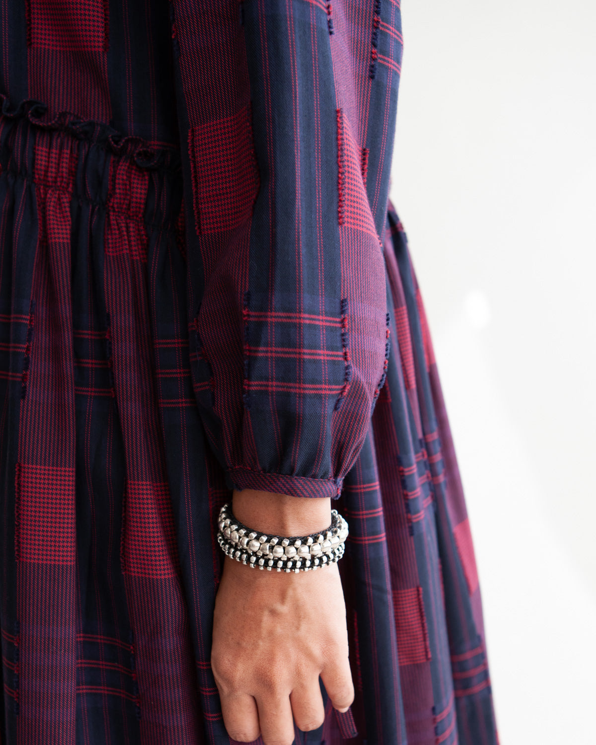 Touring Dress - Red / Navy