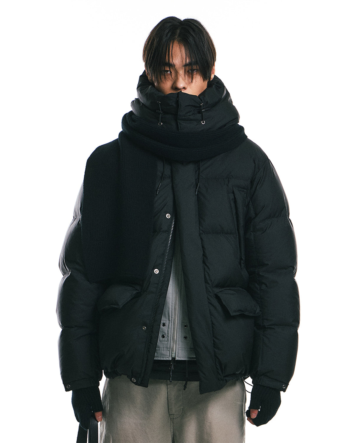 Shelter Down Jumper - Black