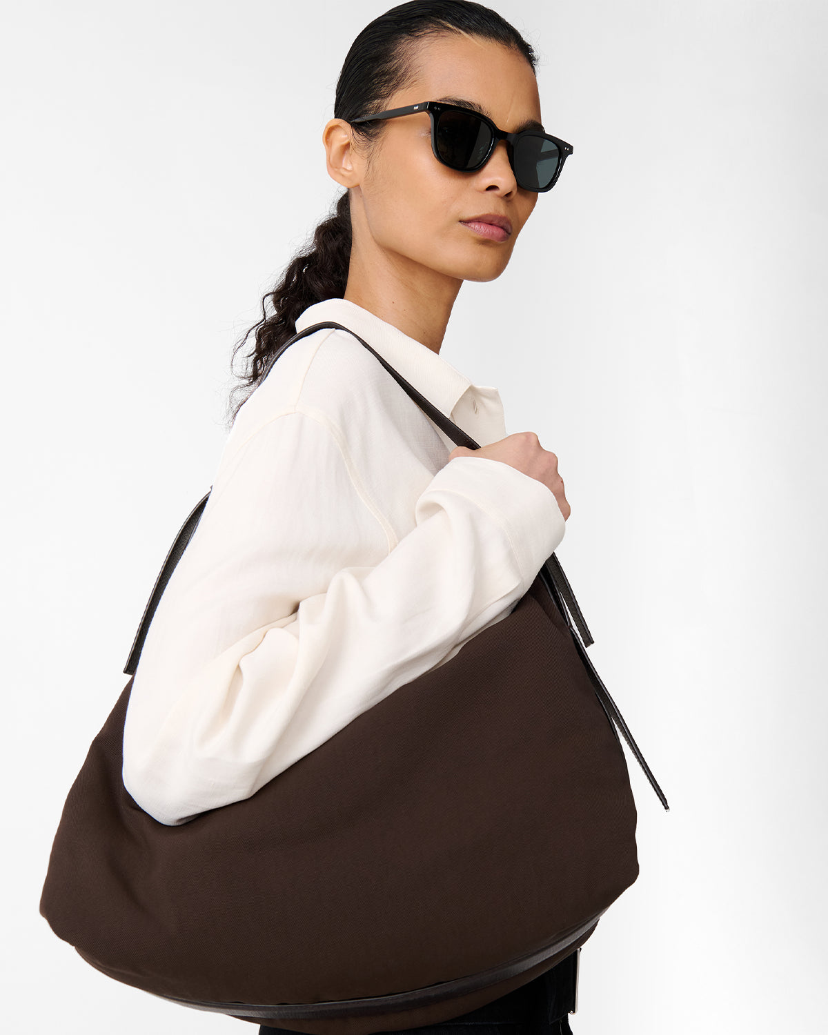 Pinole - Half Placket Shirt - Chalk