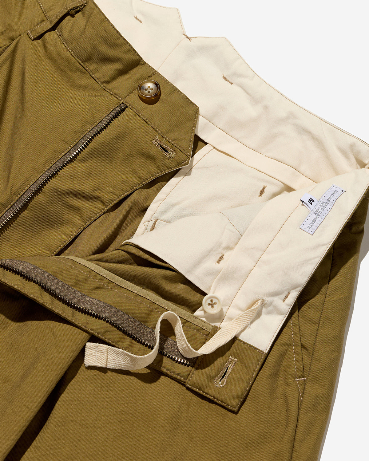 WP 3/4 Pant - Khaki Lt.Weight Nyco Twill