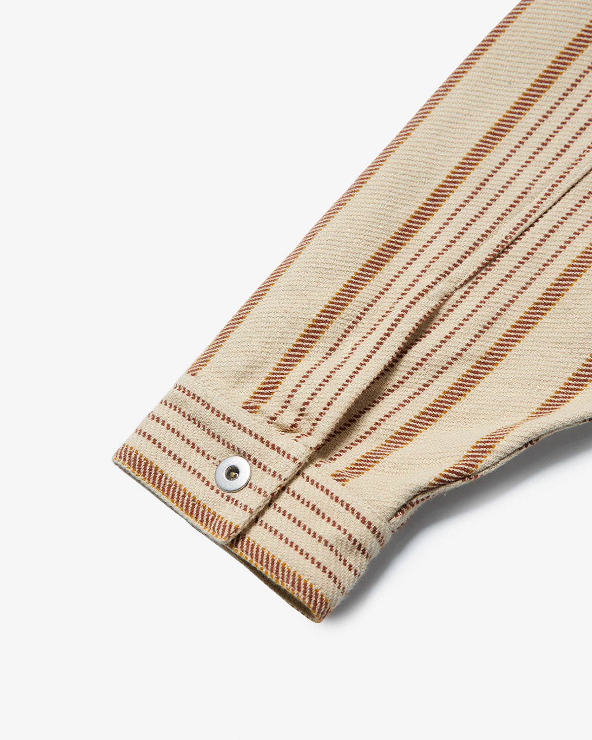 Stripe Trucker Jacket - Cream