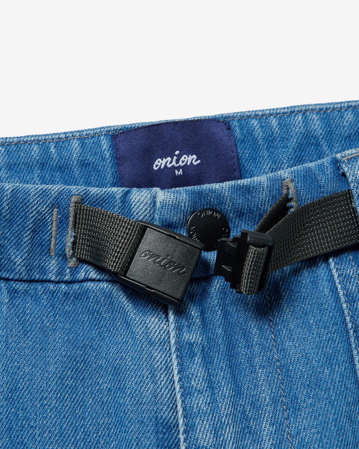 Hamlet - Cropped Pants - Bleached Denim