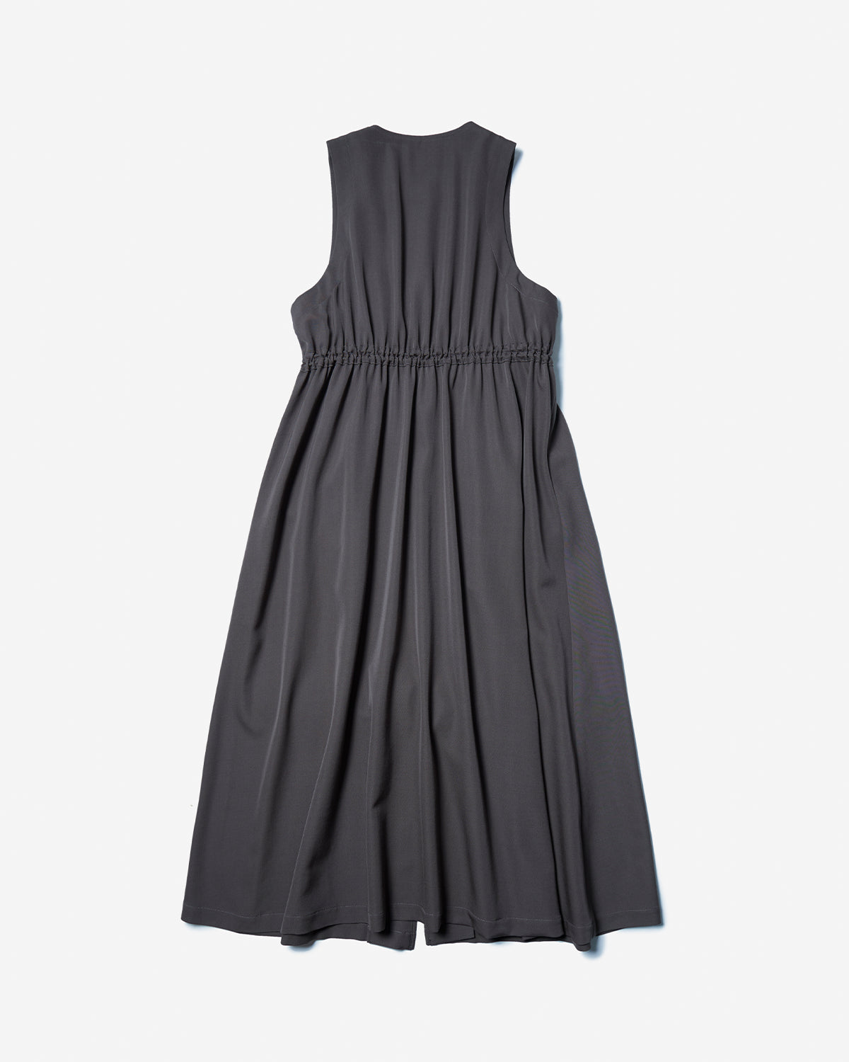 ZIP Flare Dress - Olive Gray