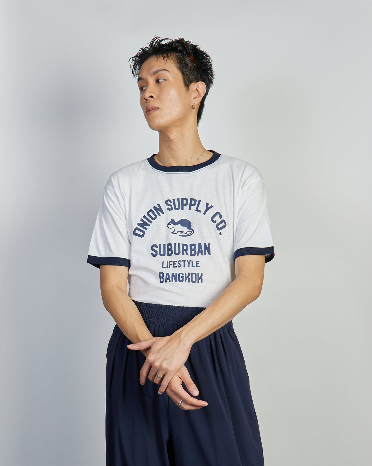 Ringer Tee - Suburban Lifestyle - White