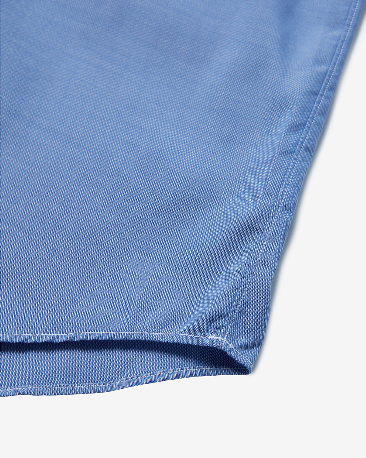 Mens Oxford B.D Shirt - Light Sax