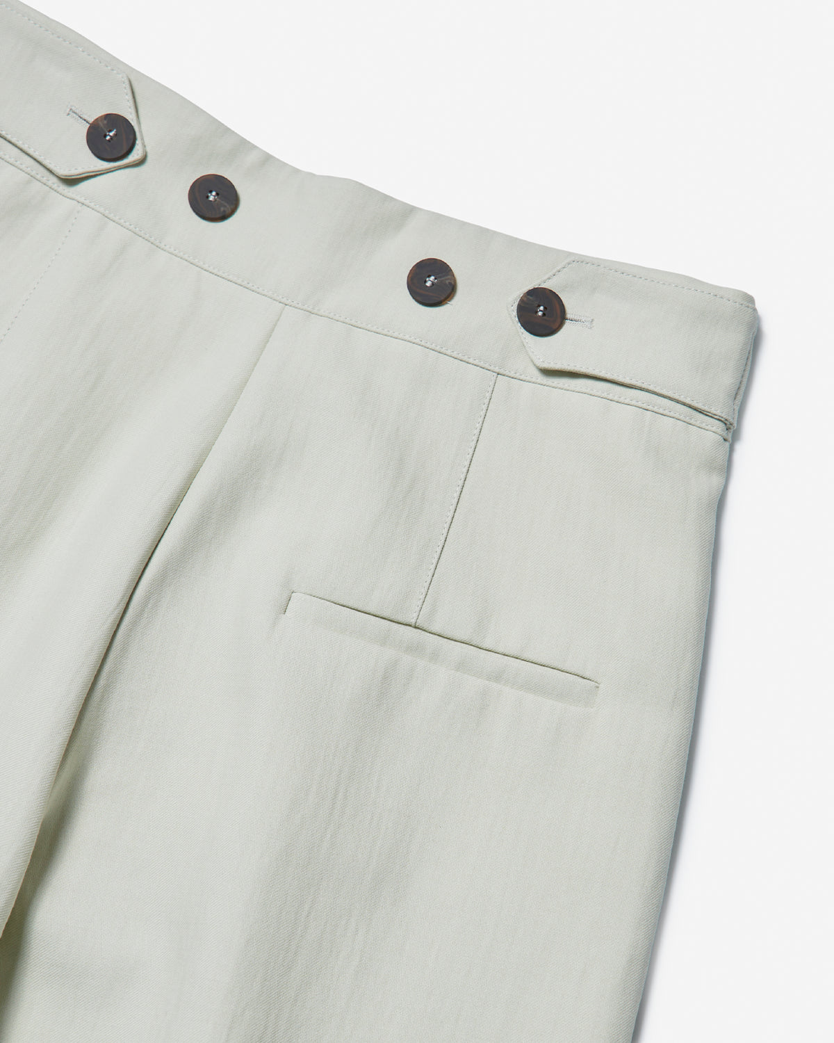 Fellini - Elevated Pants With Tab Detail - Dove