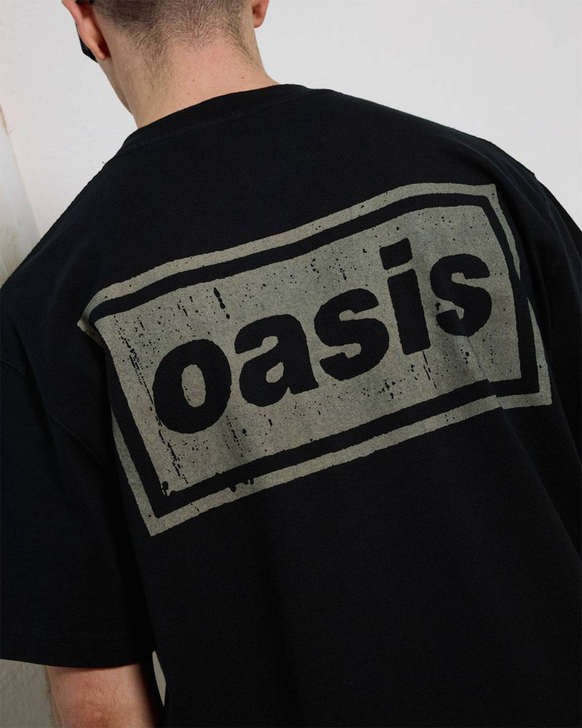 Pleasures X Oasis - Definitely Heavyweight Shirt - Faded Black