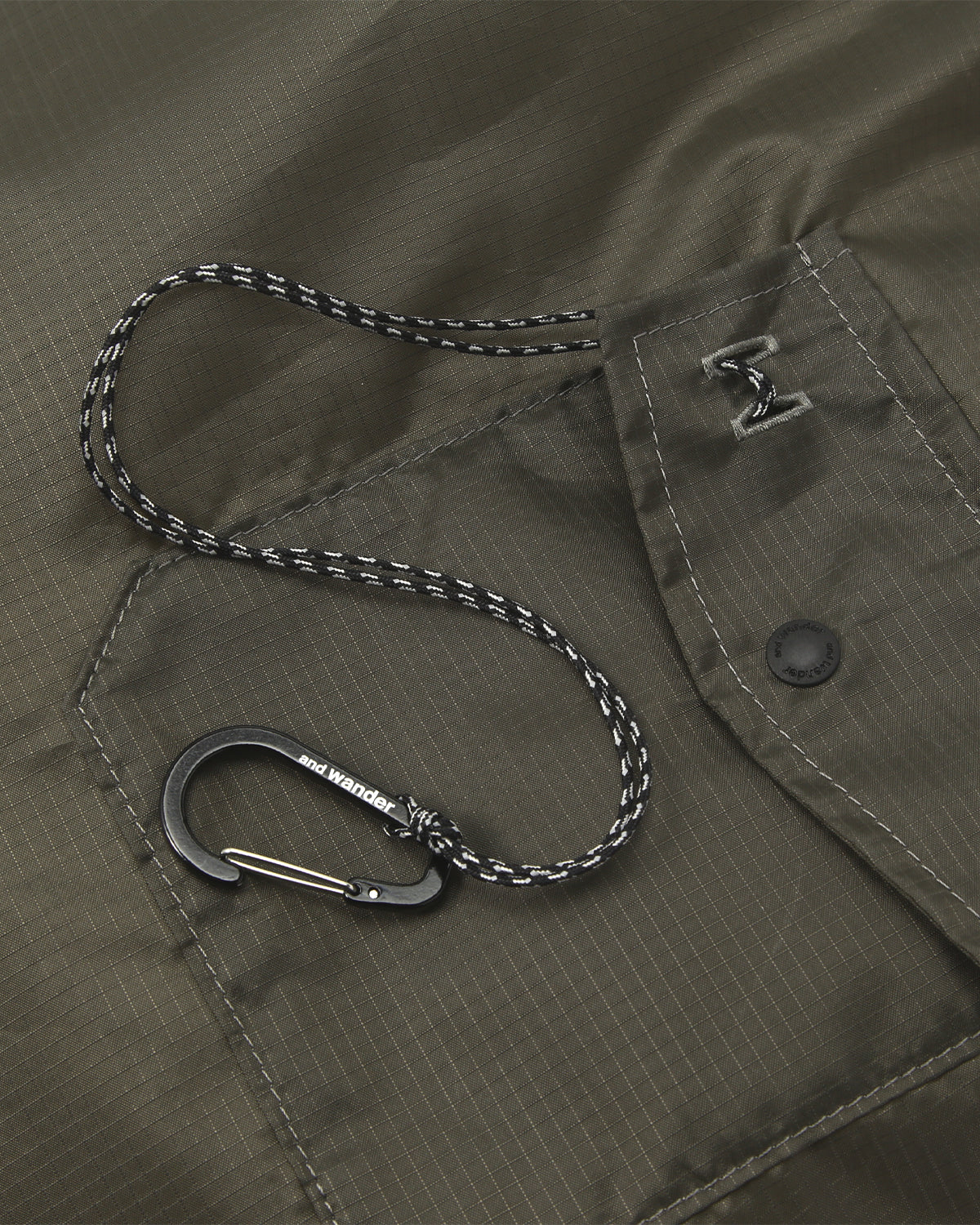 Crispy Rip Grocery Pocket Bag - Khaki