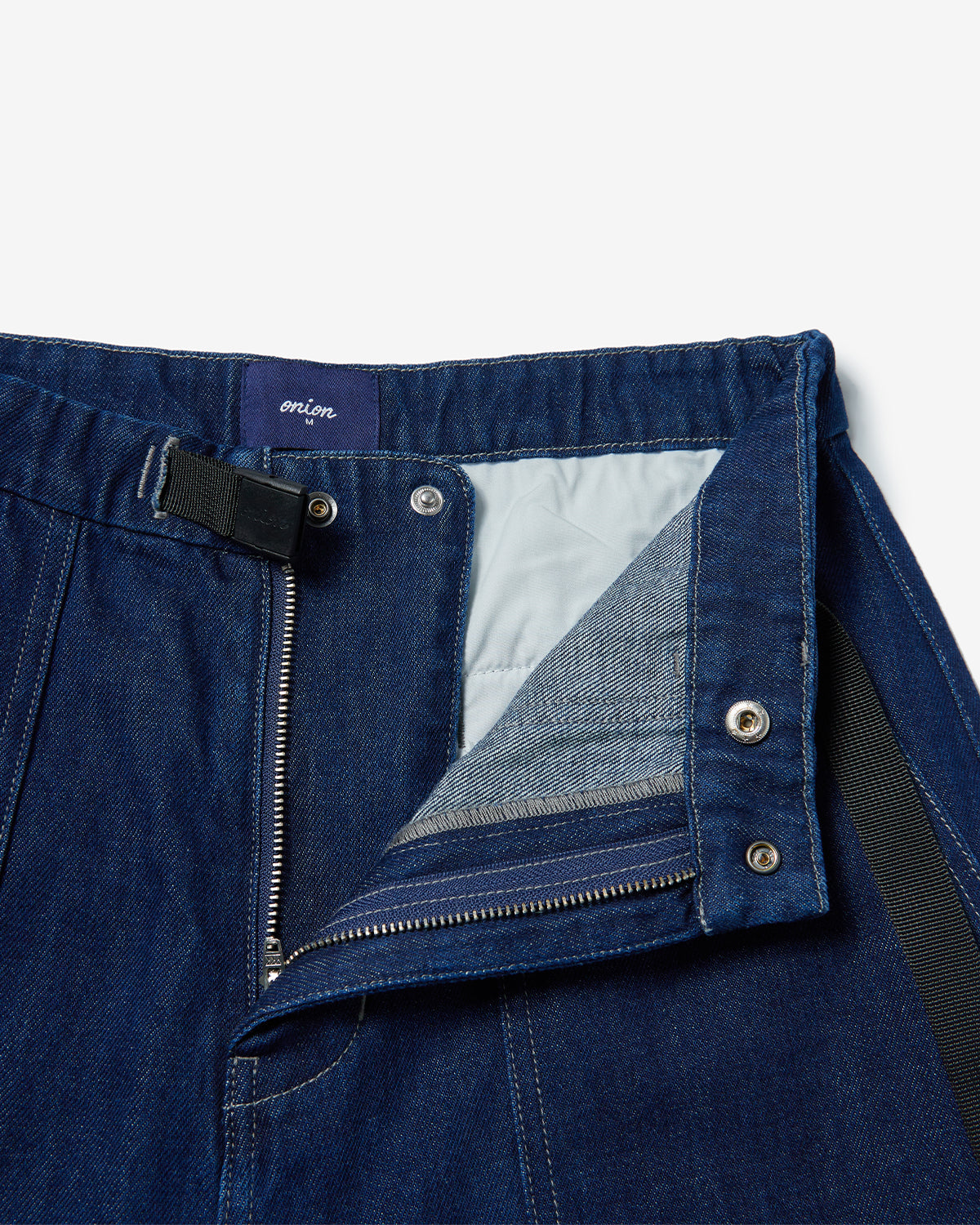 Hamlet - Cropped Pants - Washed Denim