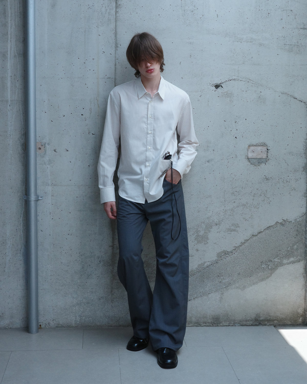 Vitrine Shirt - Stripe White