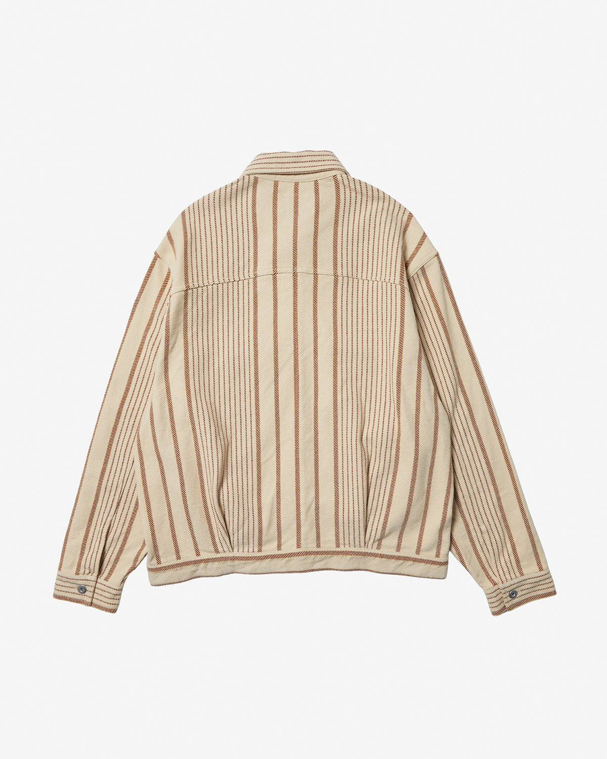 Stripe Trucker Jacket - Cream