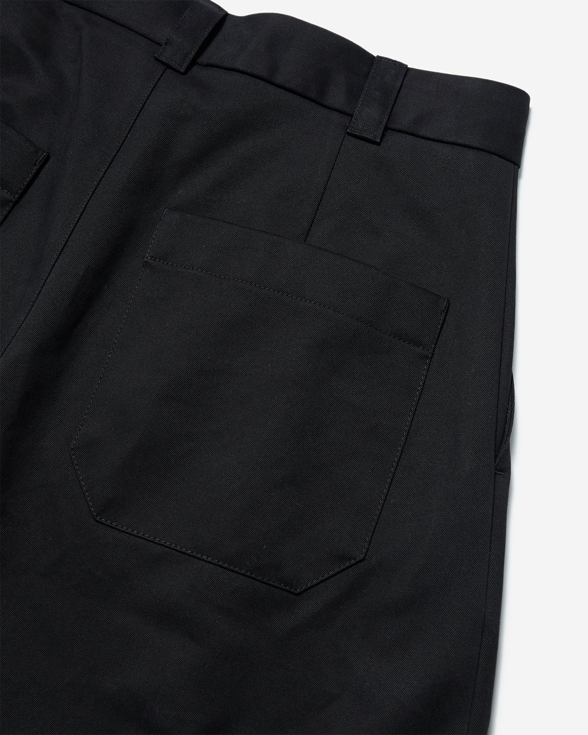 Sorte - Pants - Deep Pleat Volume Pant - Black