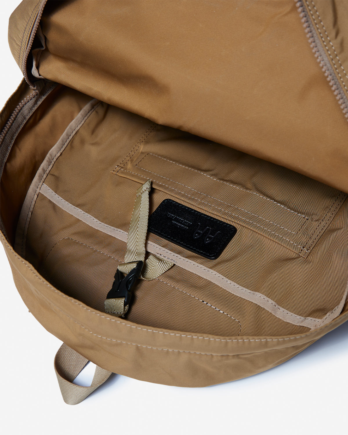Gabardine Backpack  - Beige