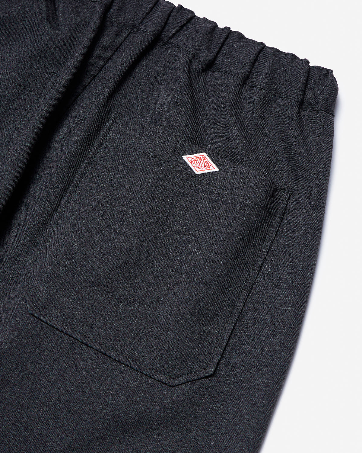 Mens Heavy Twill 2Tuck Easy Pants - Dk.Green Grey