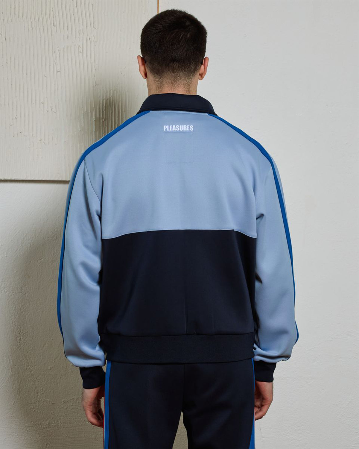 Pleasures X Oasis - Forever Track Jacket - Powder Blue