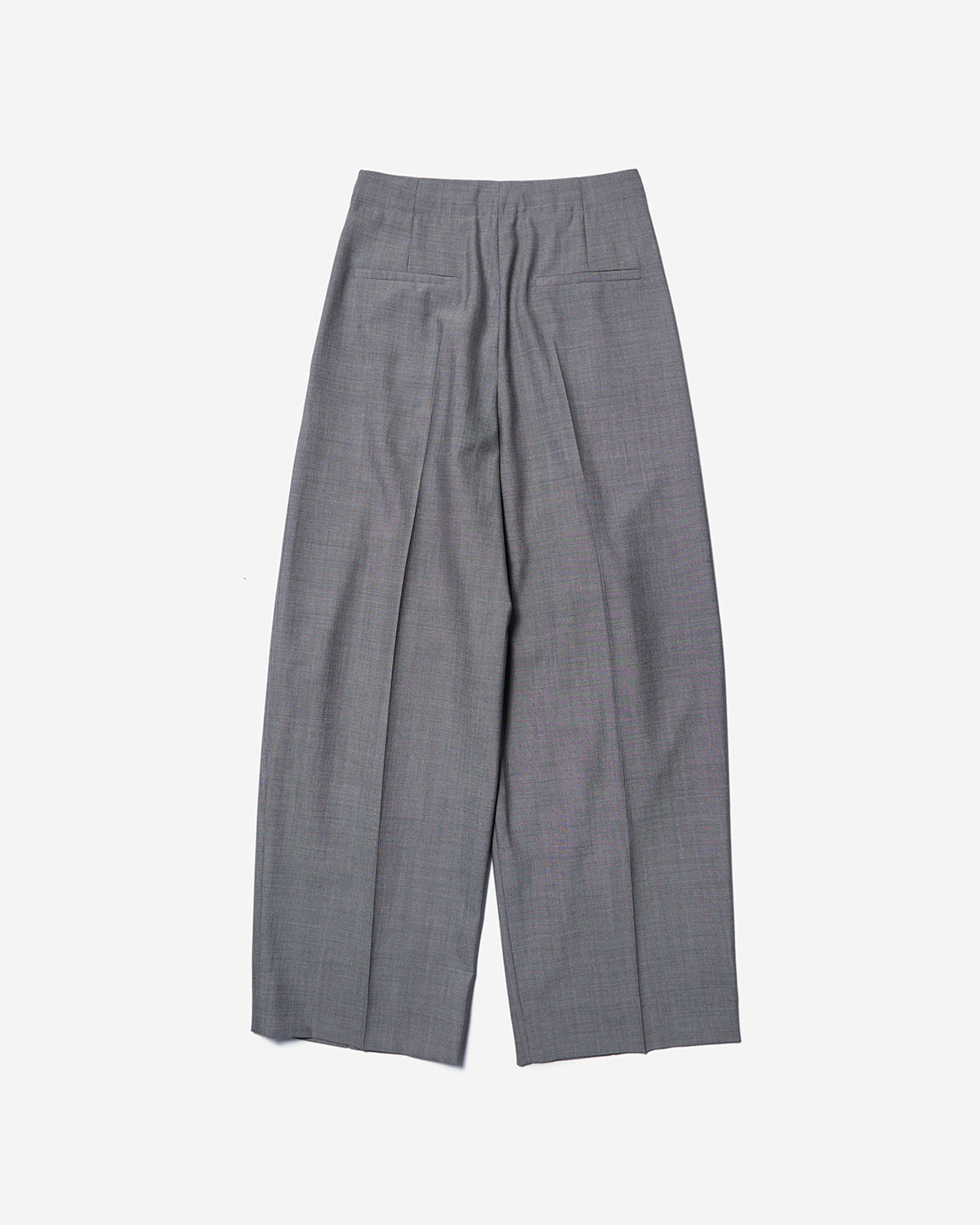 Lira - Double Pleat Pant - Warm Grey