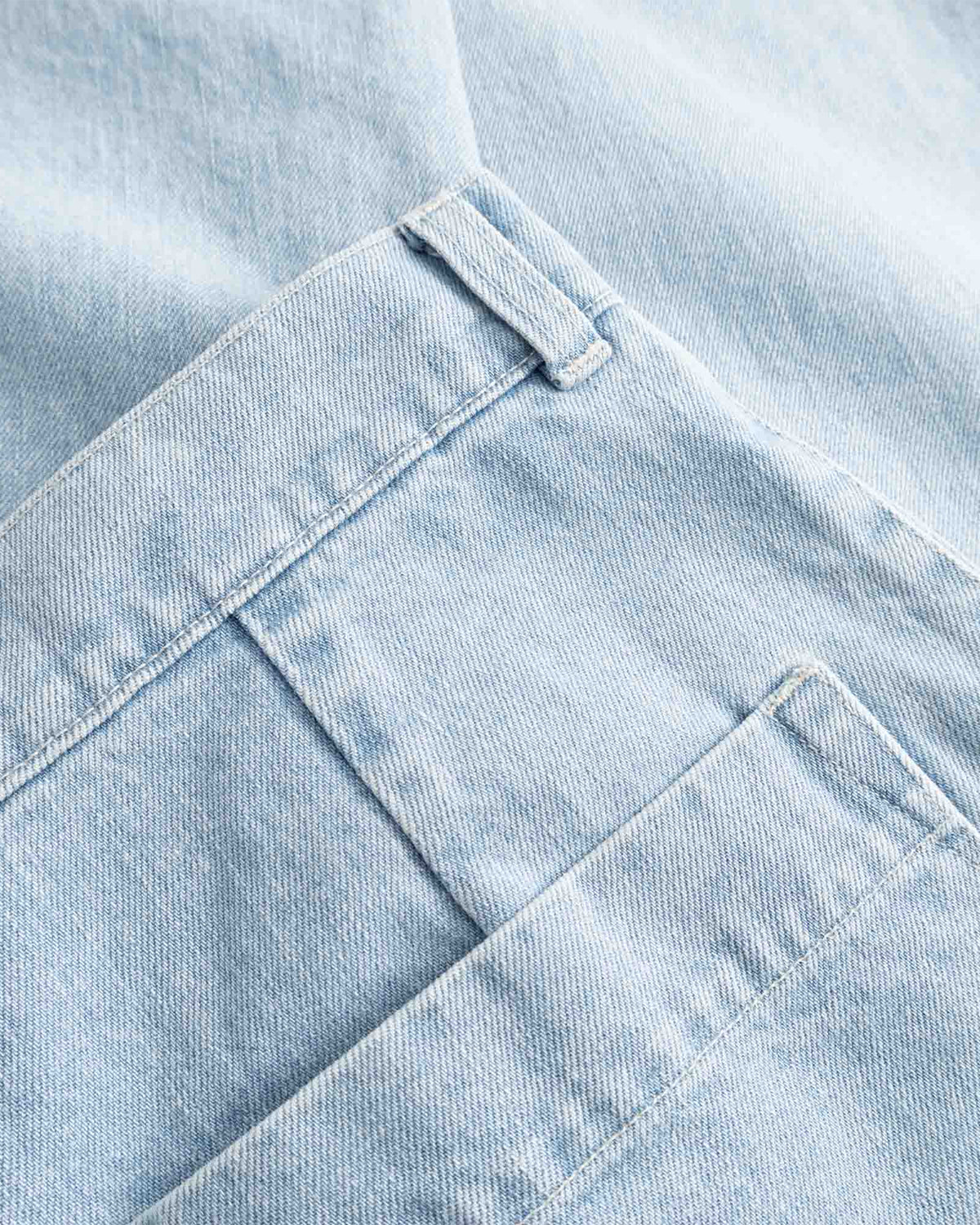 5 Pocket - Mens Trousers Denim - Bleached