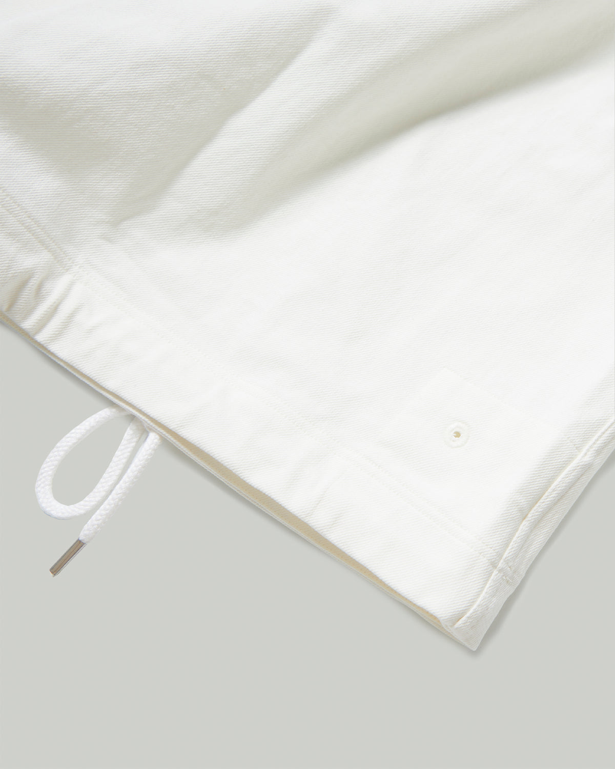 Stowe - Drawcord Shirt - Salt