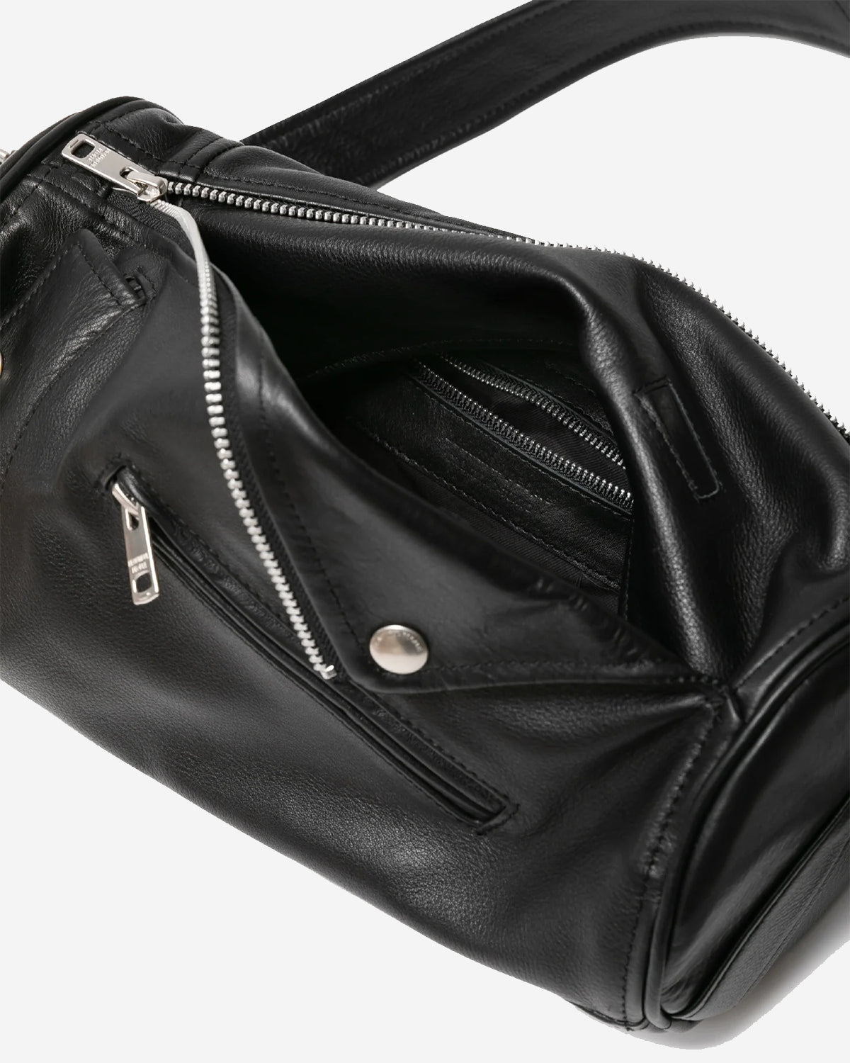 Excerption Riders Cylinder Bag - Black
