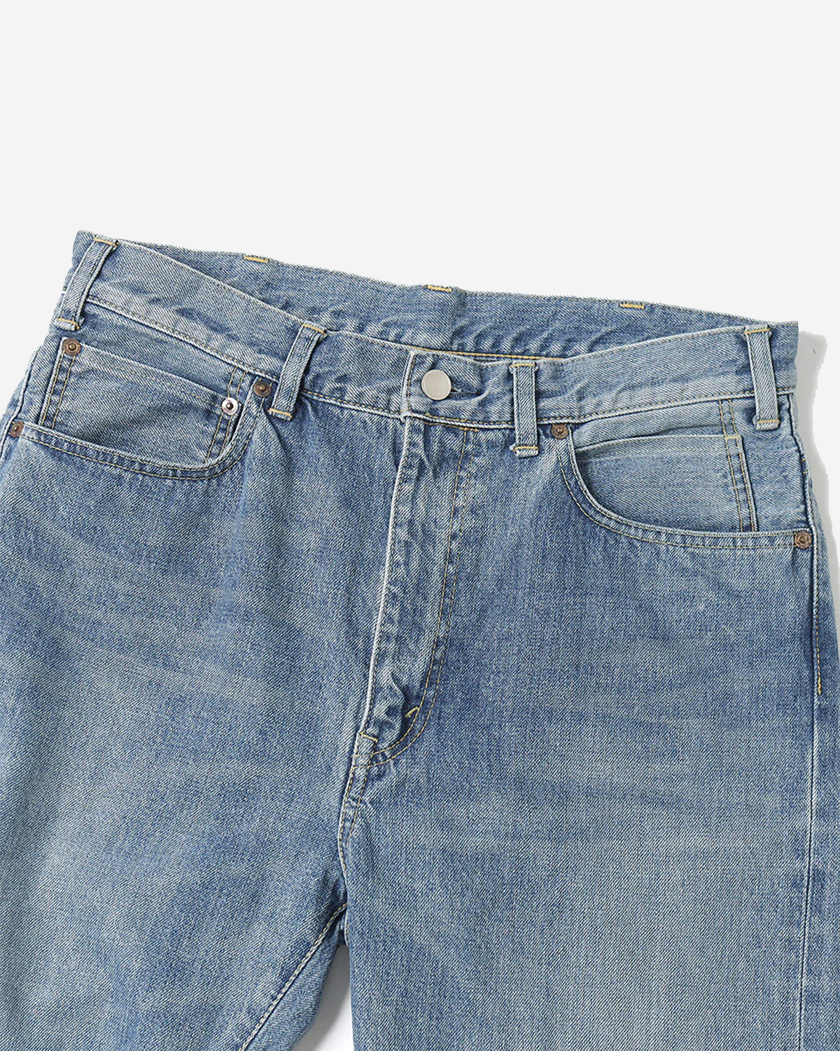 Time Travel Jean Wide 1977 Wash - Vintage Indigo 1977 Wash