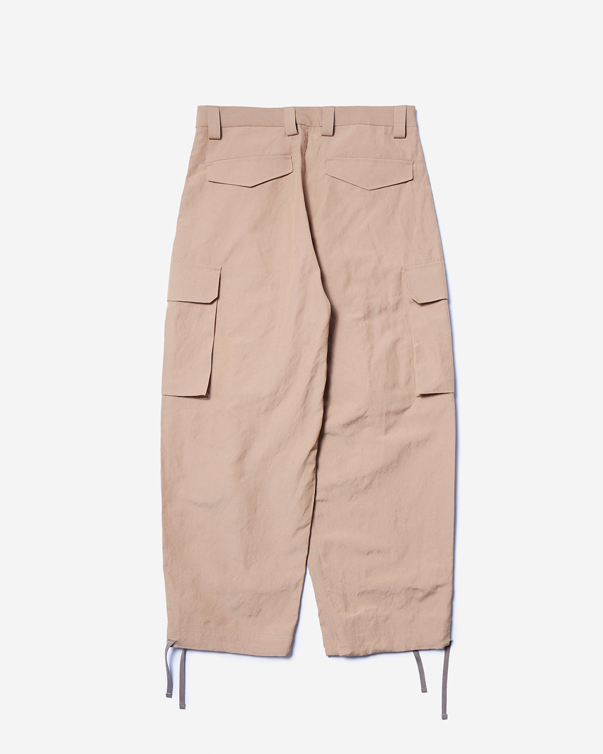 06STPT - Memory Linen Cargo Pants - Beige
