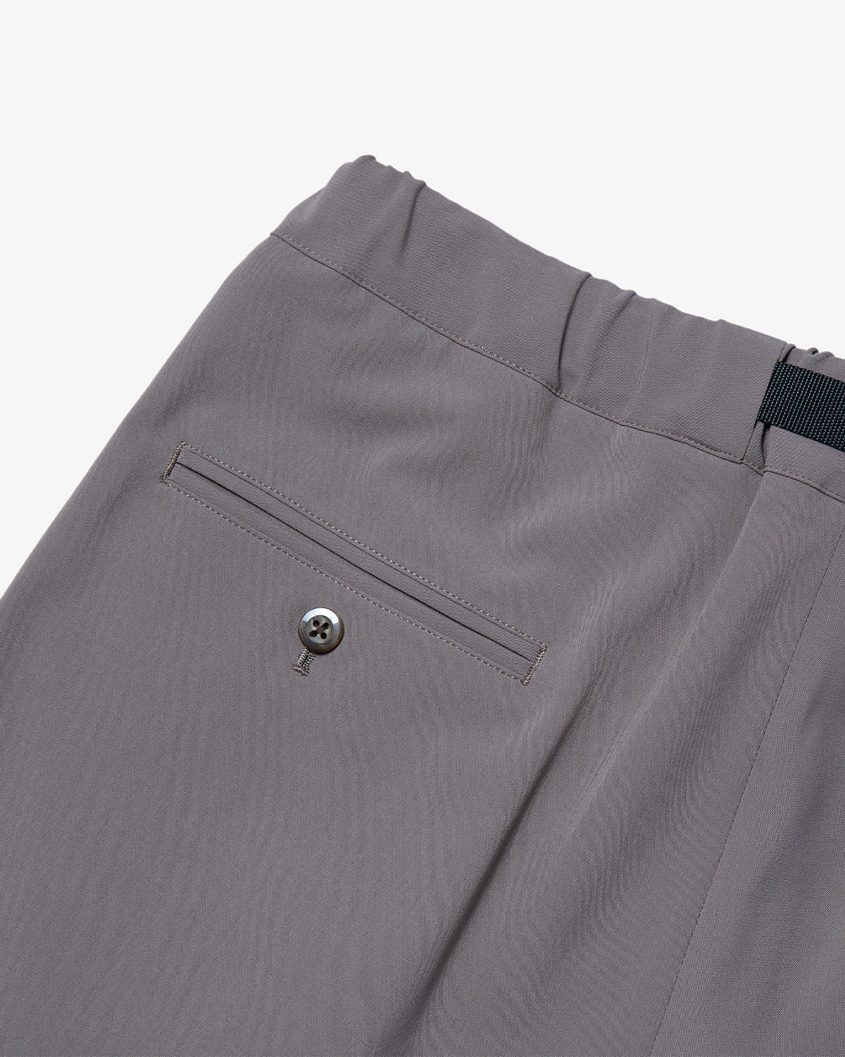 Tape-Belt 1 Tuck Pant - Taupe