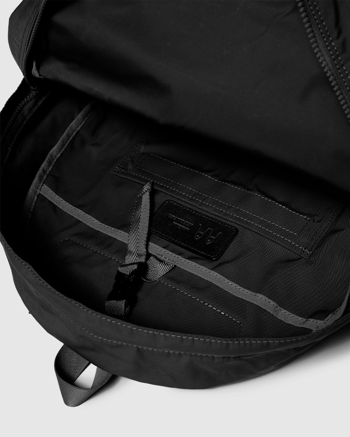 Gabardine Backpack  - Black