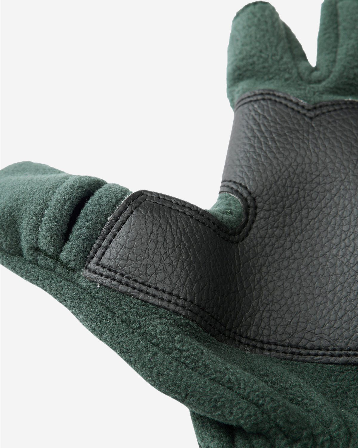 Polartec Detachable Mitten - Hunter Green