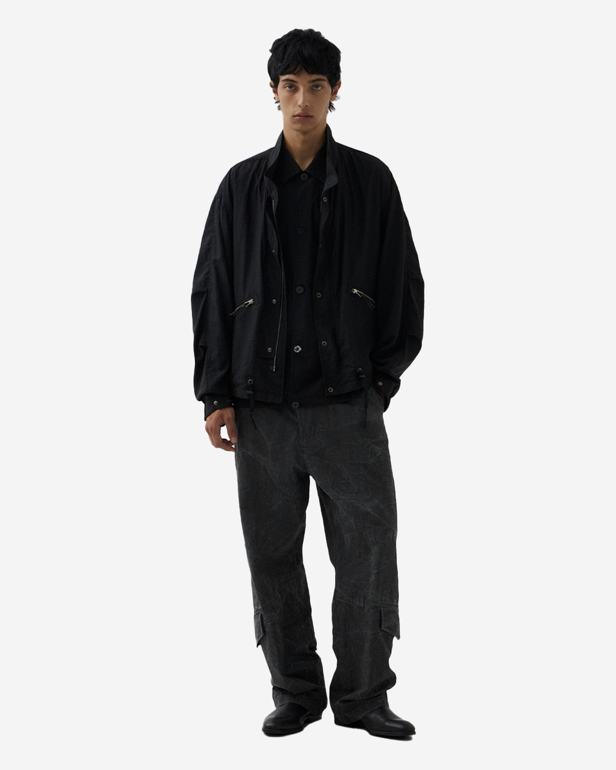 Cargo Pants - Dusty Charcoal
