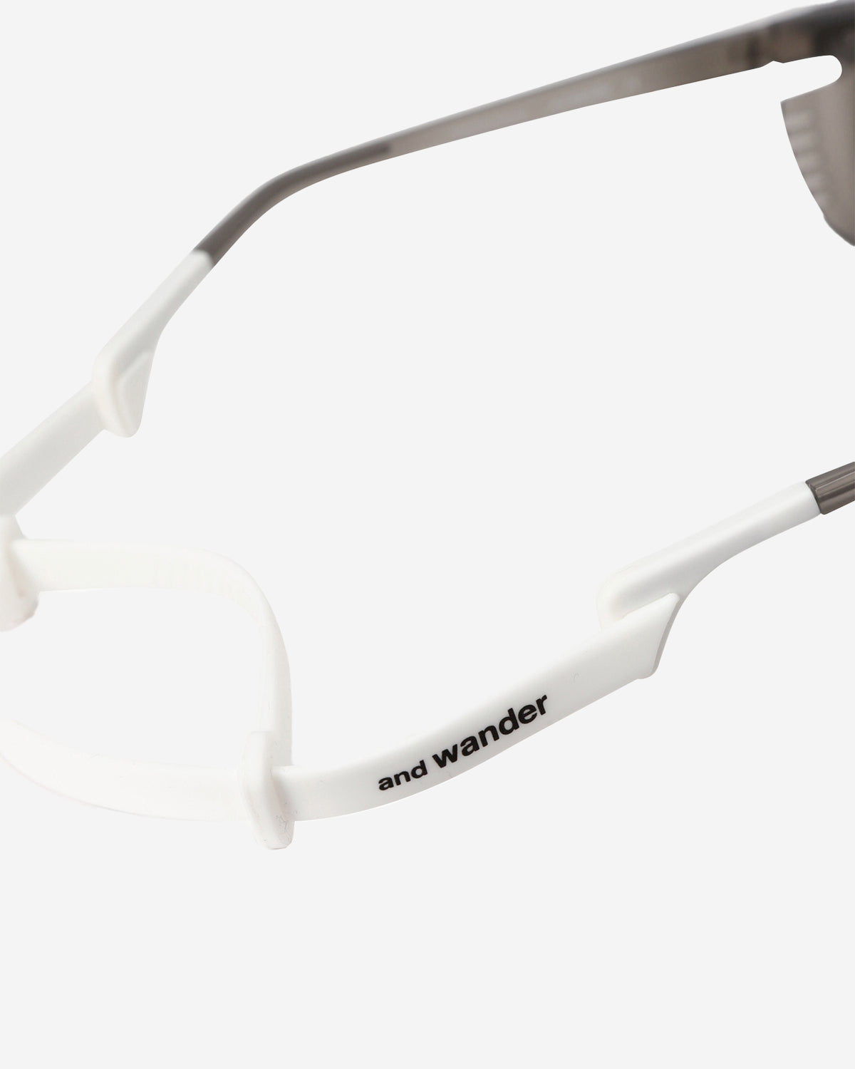 District Vision × And Wander Sunglasses W/Strap - Charcoal