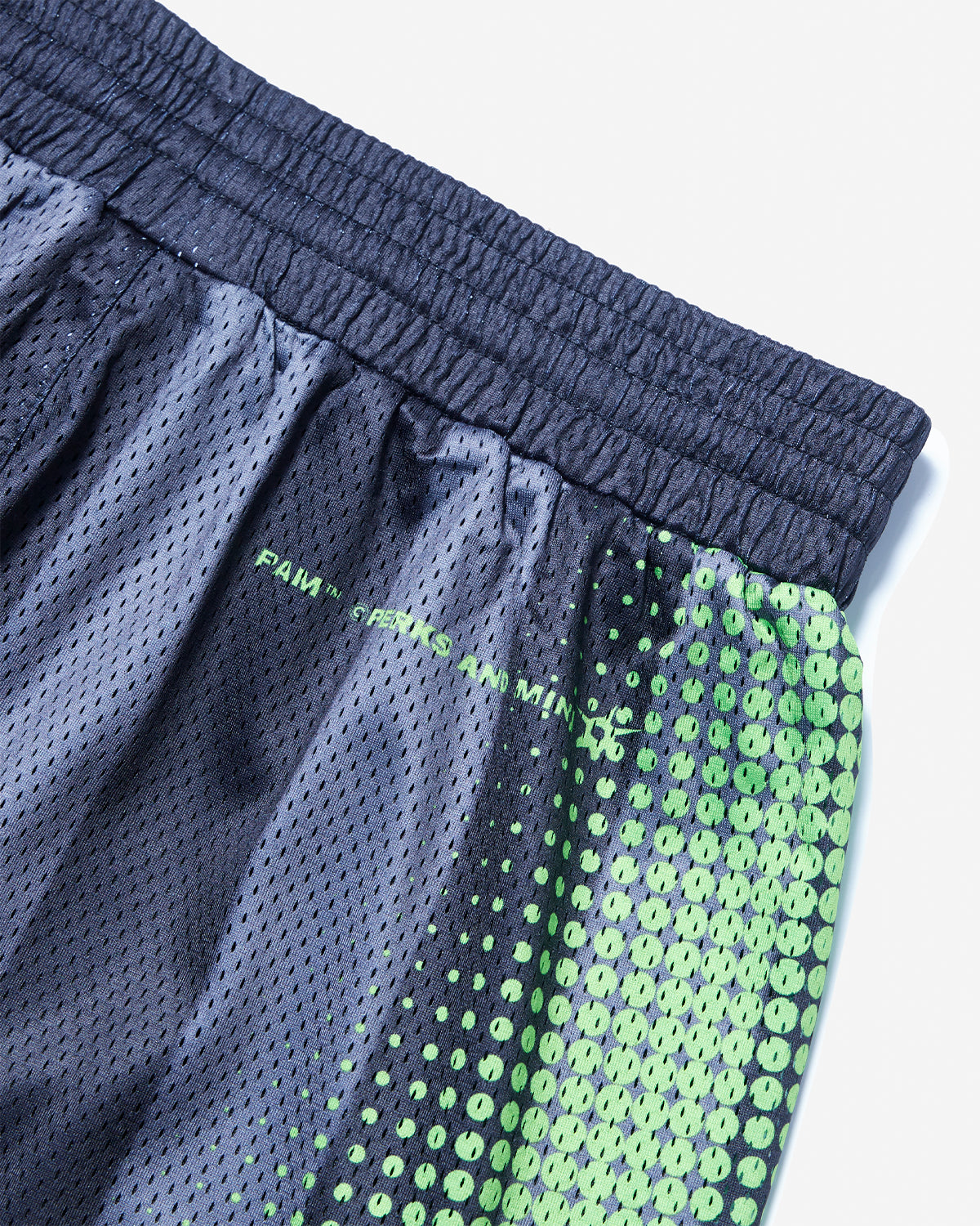 Smoke And Dreams Mesh Shorts - Sharp Green