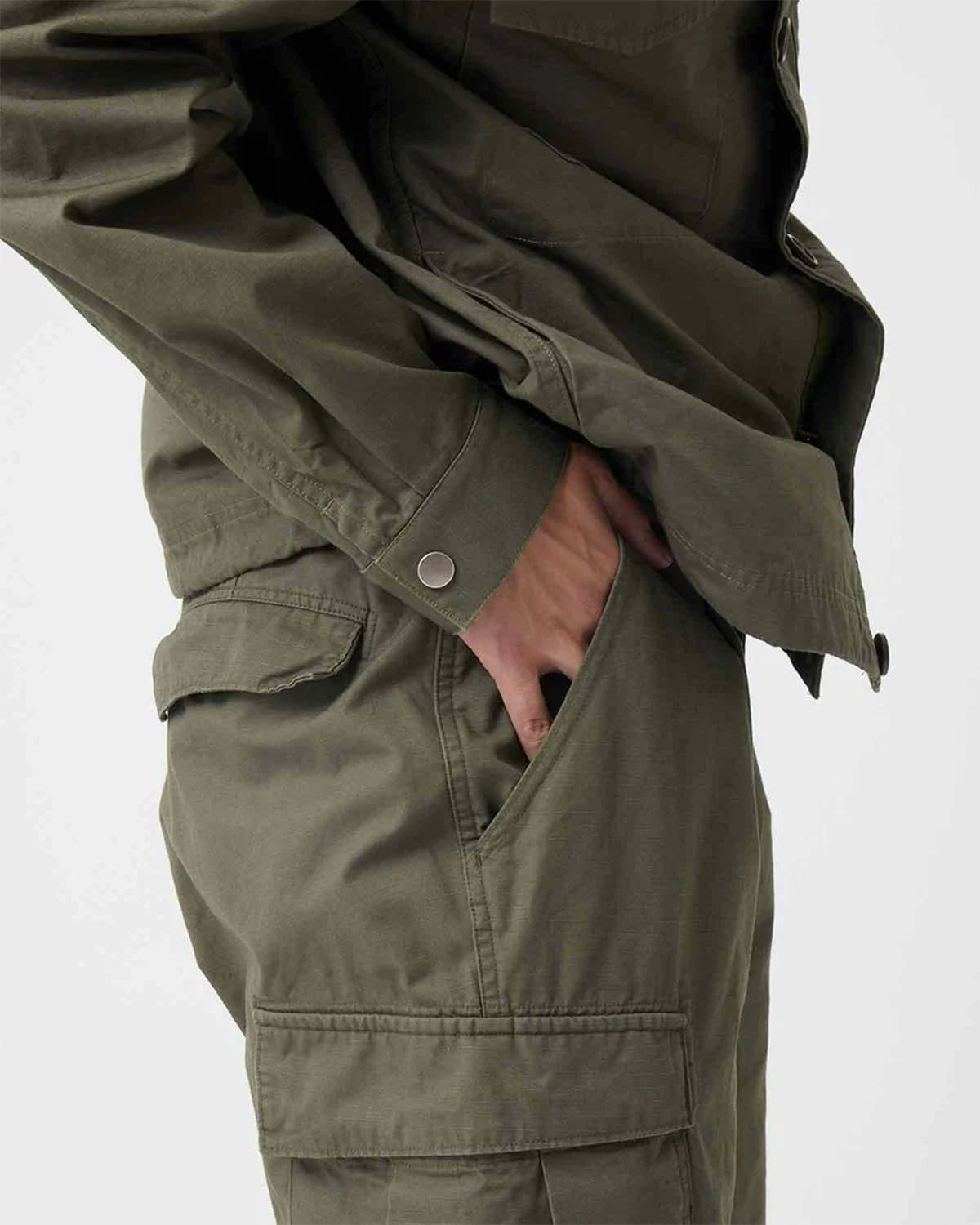 Trooper 6P Trousers Cotton Ripstop - Olive