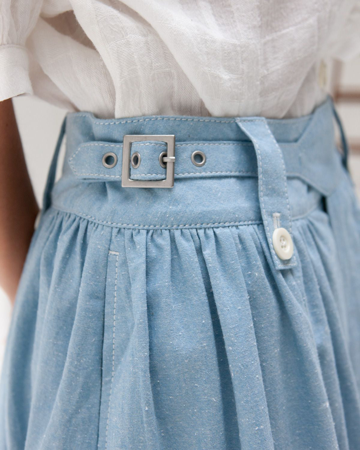 Rider Skirt - Baby Blue