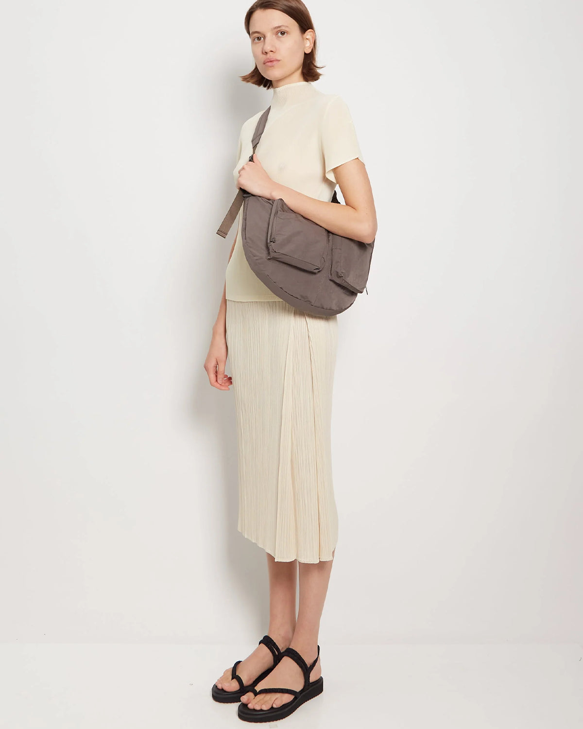 Split Yarn Bodyback - Grey