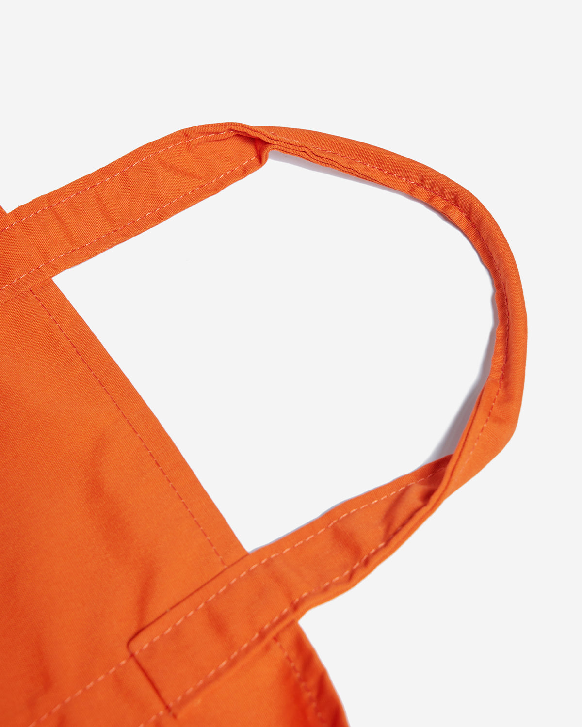 Montorgueil - Canvas Marche Bag - Orange Off White