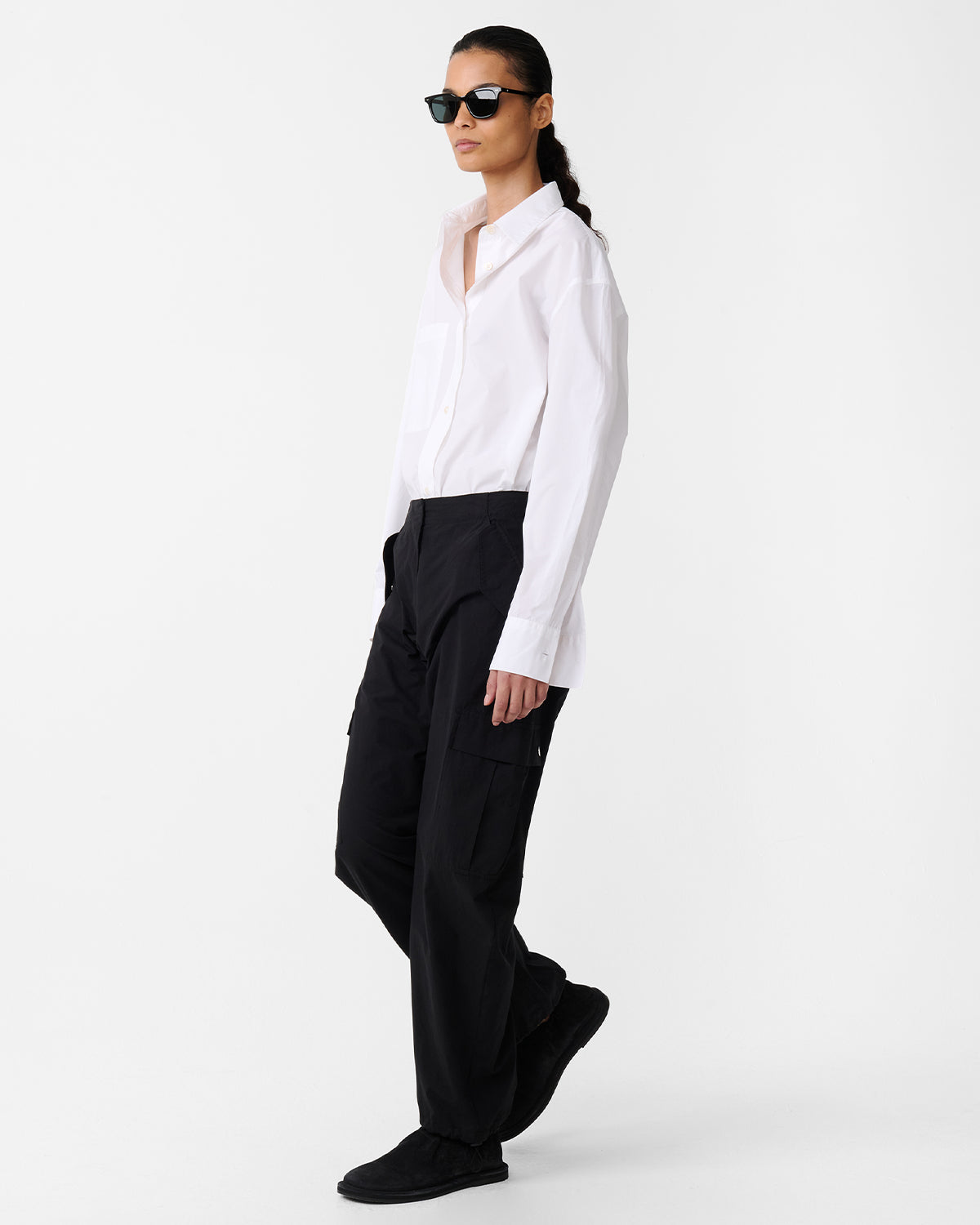 Clovis - Utility Pant - Washed Black