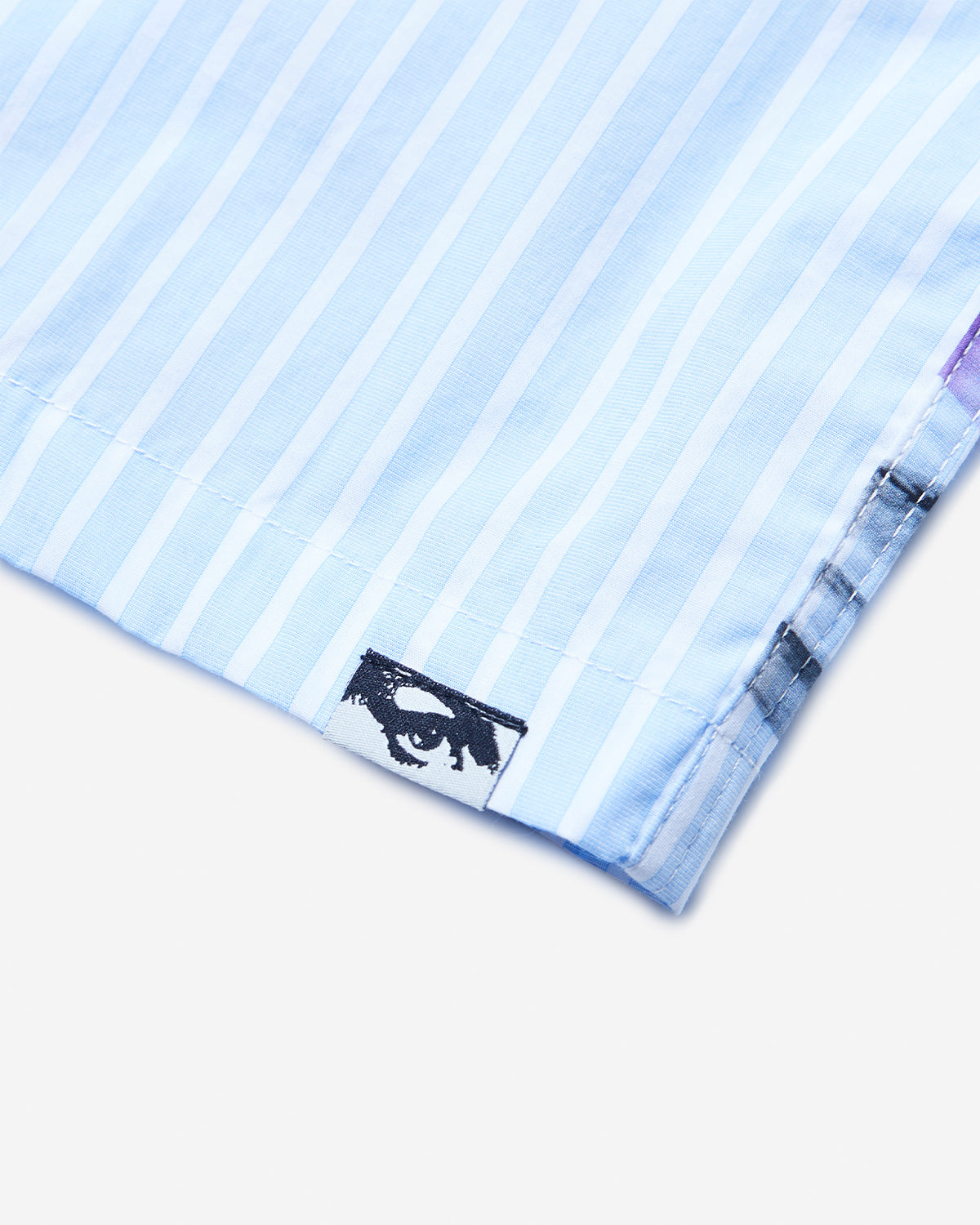 Mind Garden Stripe Shirt - Blue Stripe