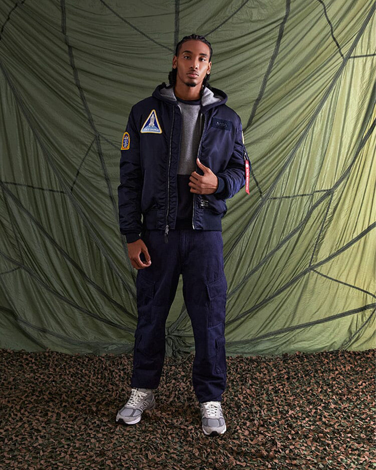 NASA MA-1 Flight Jacket Gen II - Replica Blue
