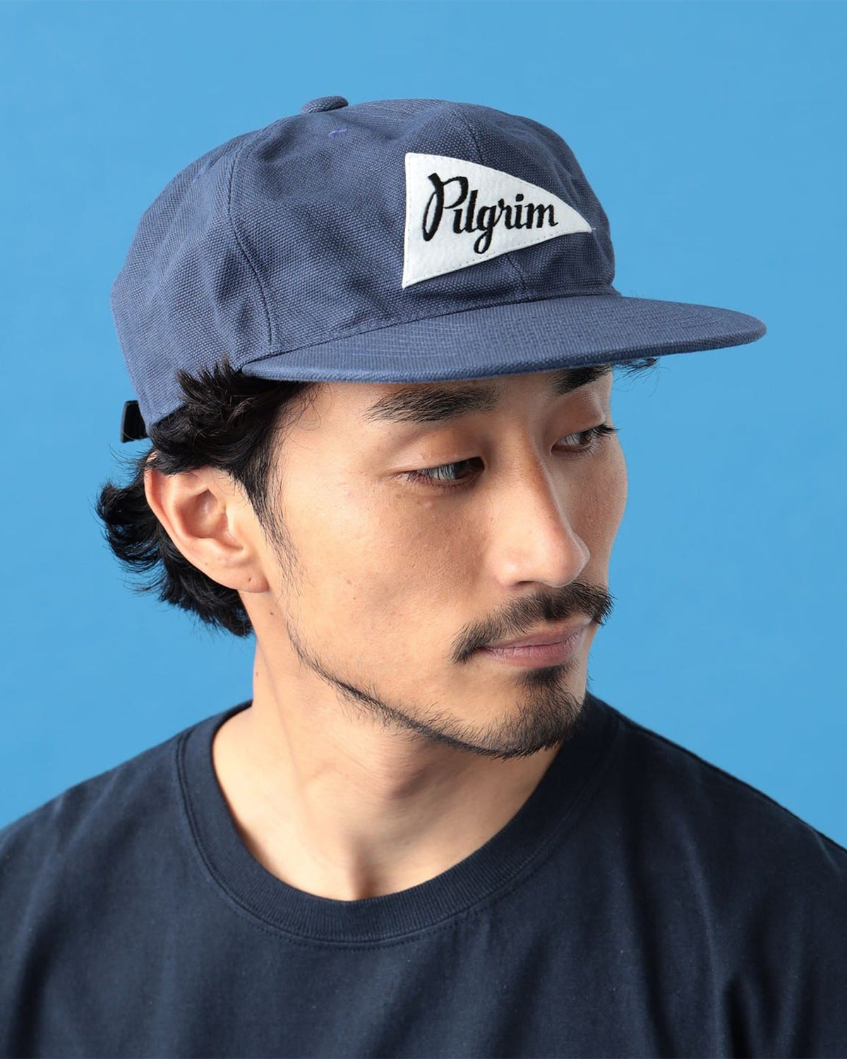 Pennant Duck Cap - Navy